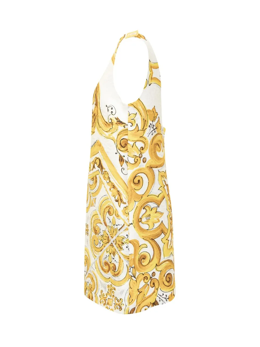 DOLCE & GABBANA Maiolica Brocade Dress