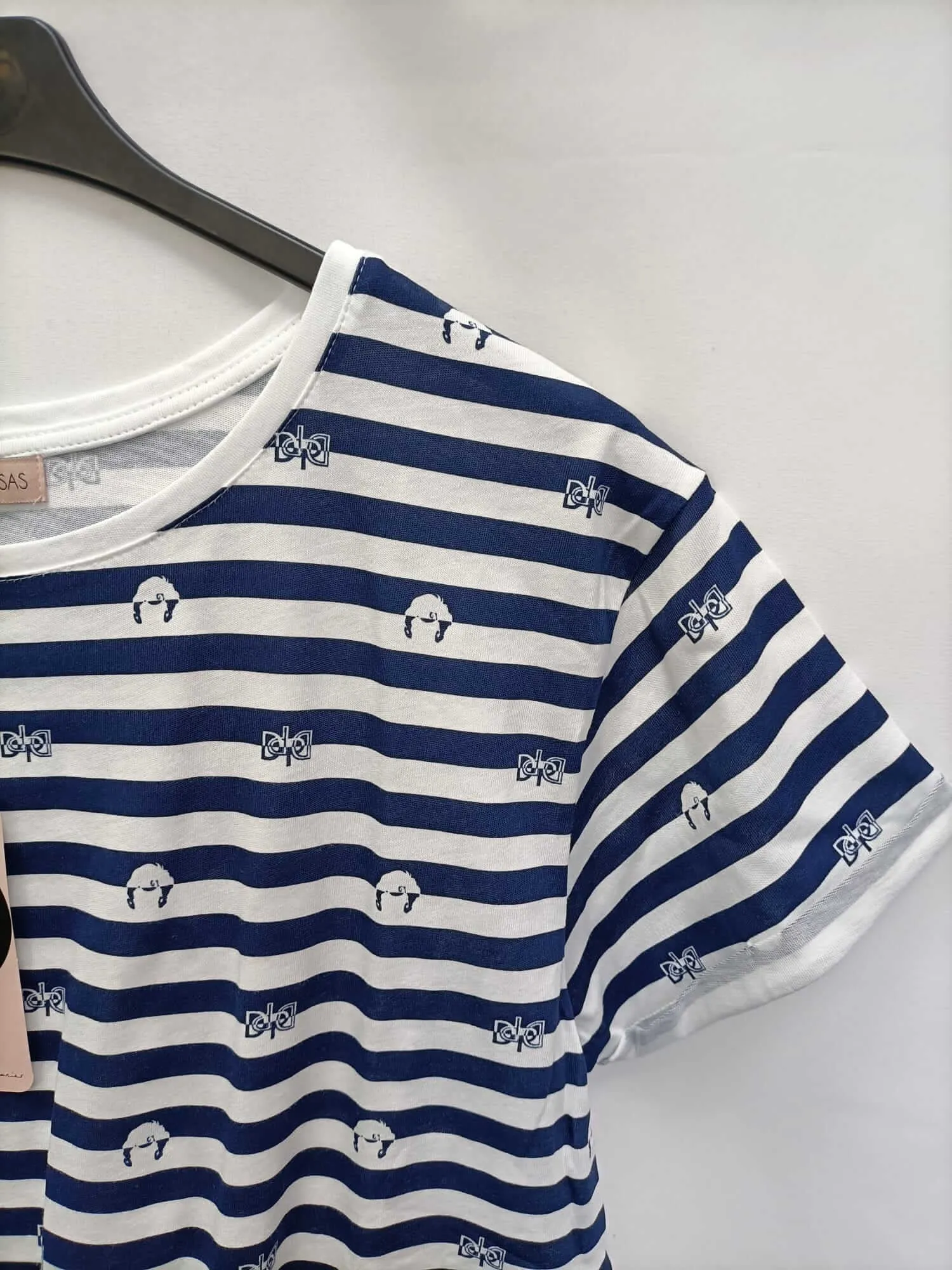DOLORES PROMESAS.Camiseta rayas T.s