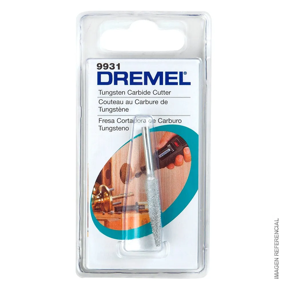 Dremel Punta Abrasiva Carburo De Tungsteno Recta 1/4″