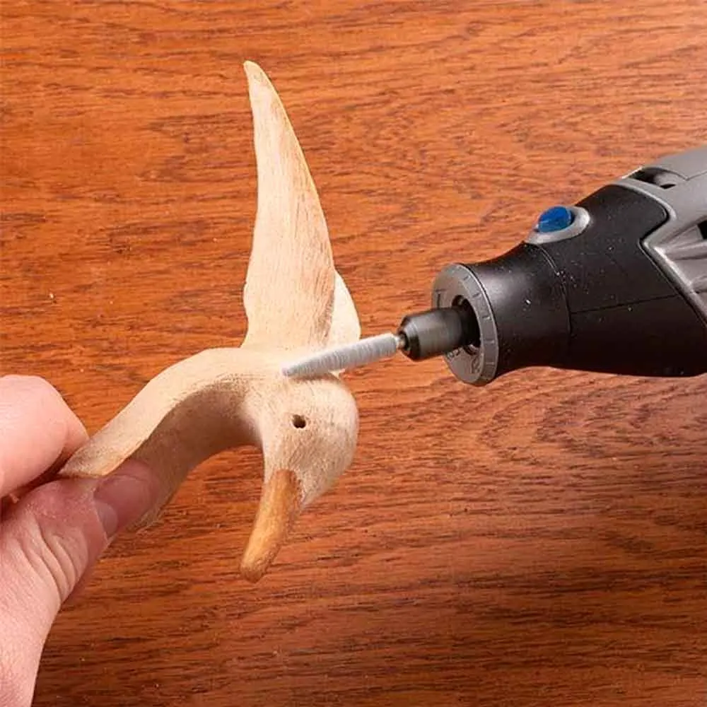 Dremel Punta Abrasiva Carburo De Tungsteno Recta 1/4″