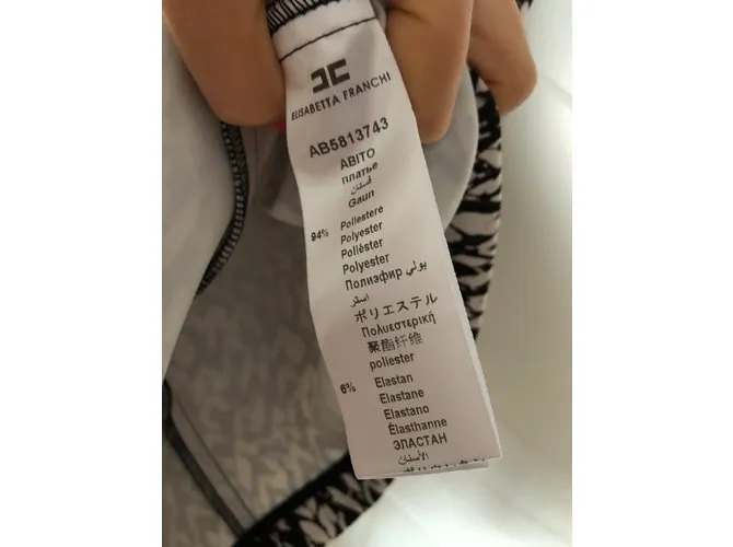 Elisabetta Franchi Vestidos Multicolor 