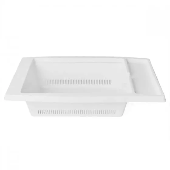 Escurreplatos Para Fregadero De Plastico  Blanco