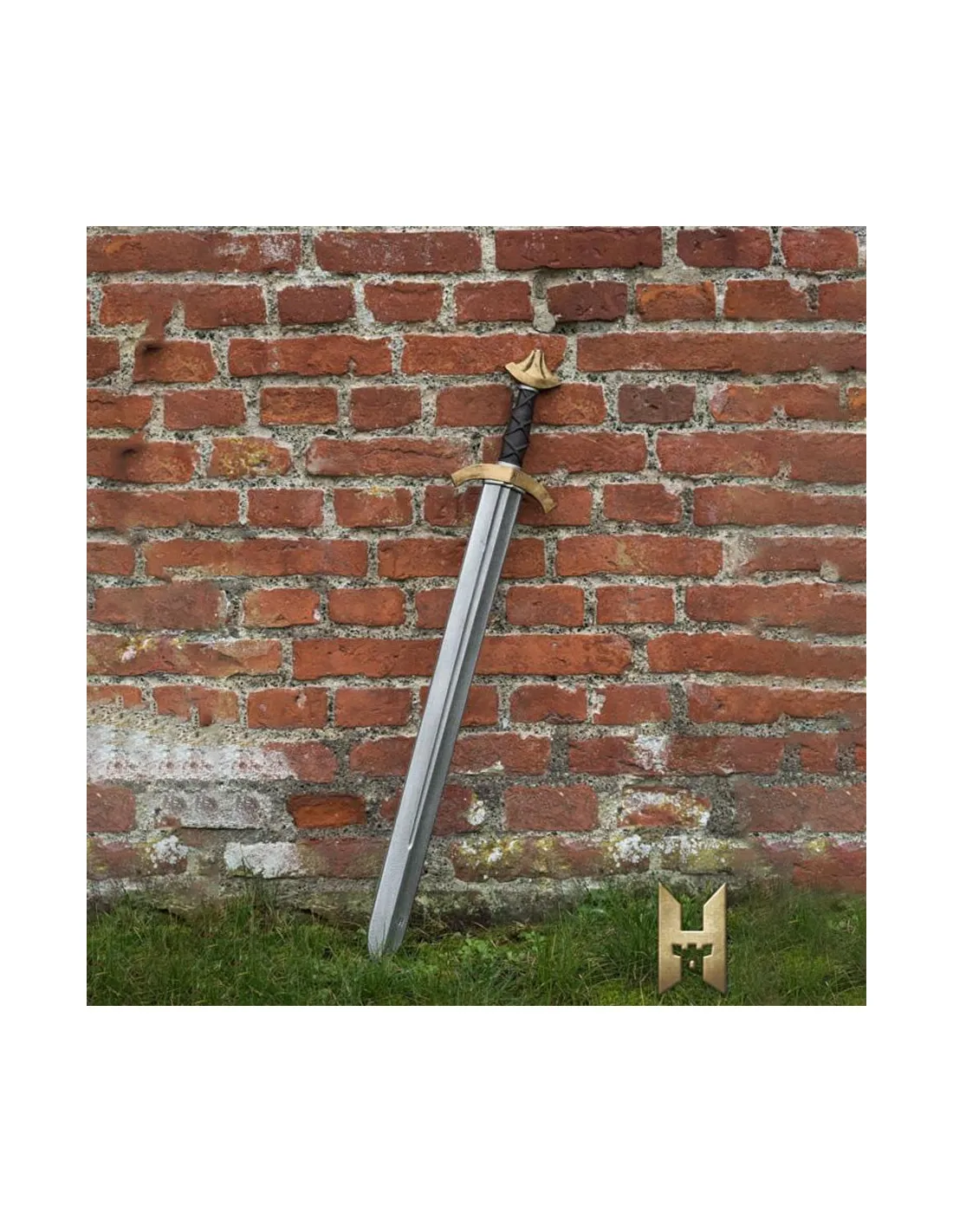 Espada medieval una mano serie Stronghold, dorada