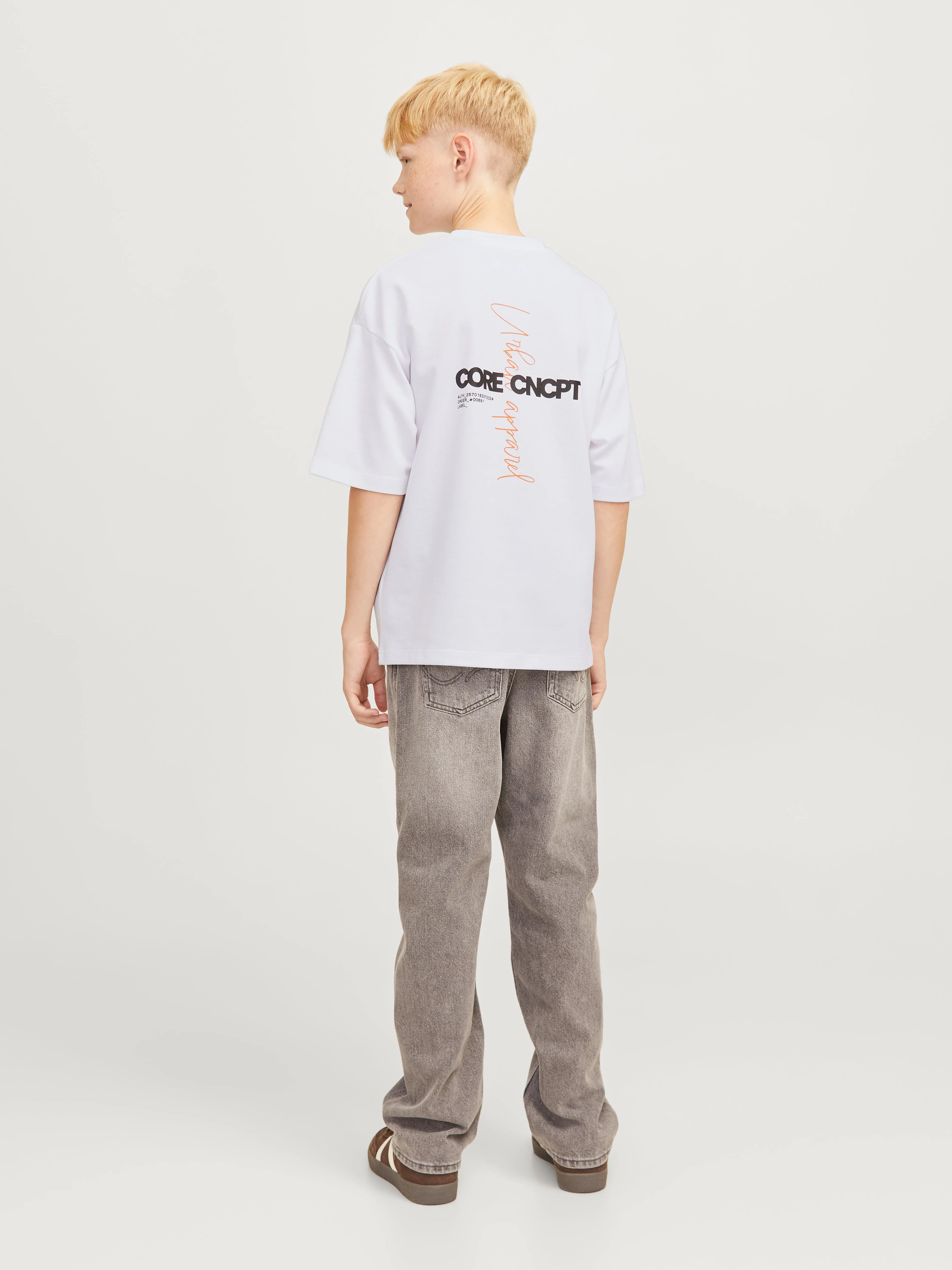 Estampado Camiseta Junior | Blanco | Jack & Jones®