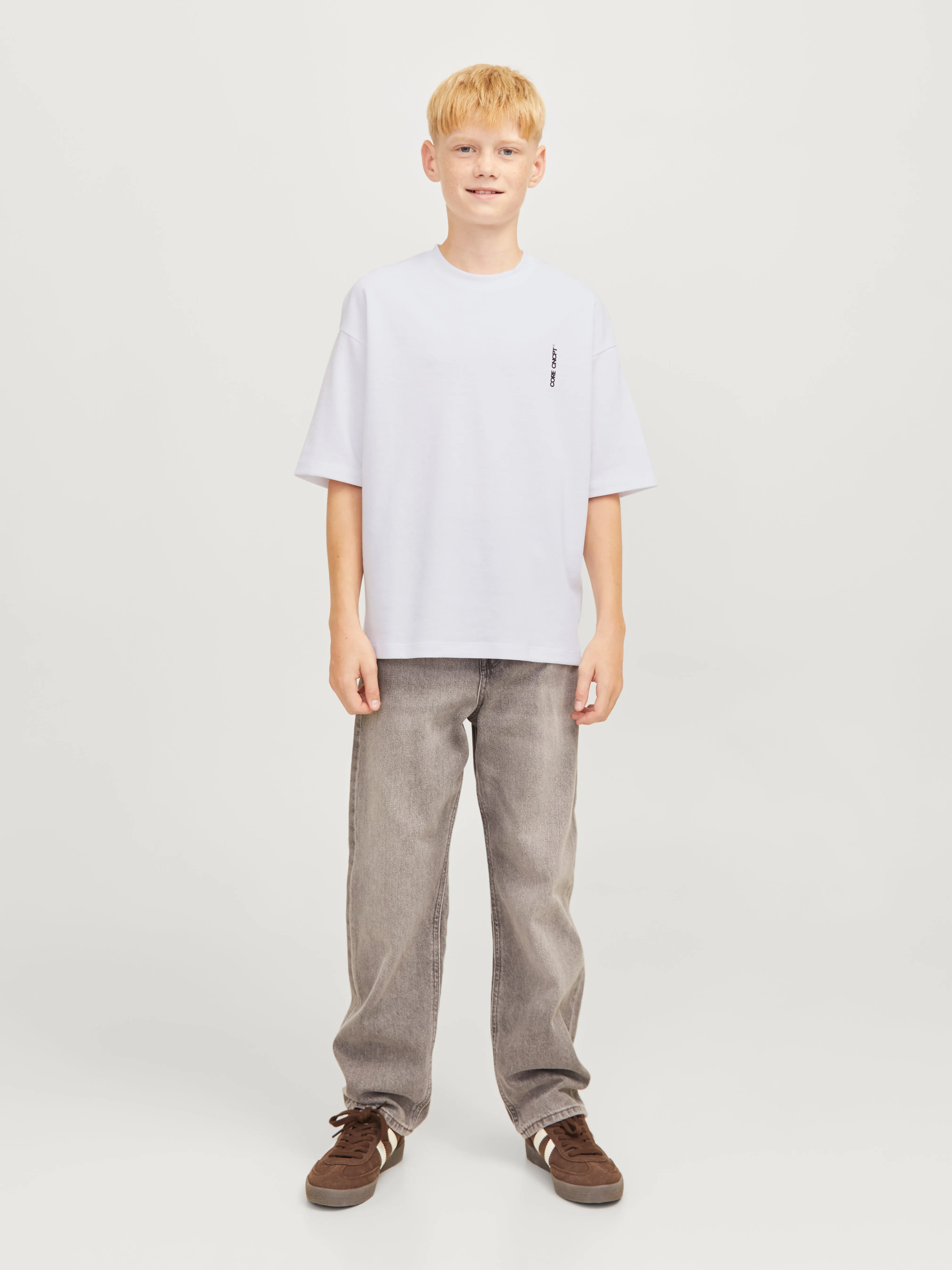 Estampado Camiseta Junior | Blanco | Jack & Jones®