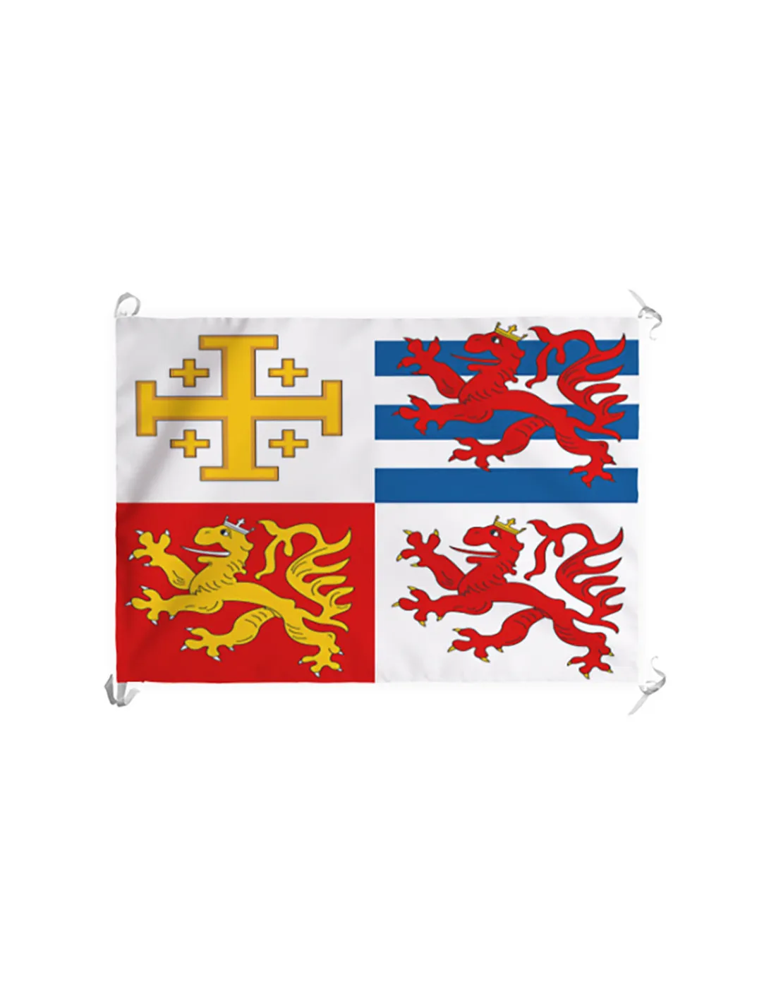 Estandarte Medieval cuartelado Chipriota (70x100 cms.)