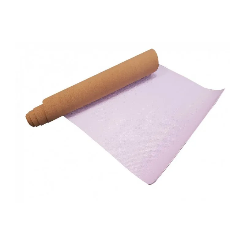 Esterilla de yoga SVELTUS de corcho 183*61cm (Marrón)