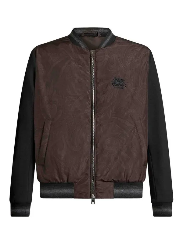 ETRO CHAQUETA BOMBER  NEGRO