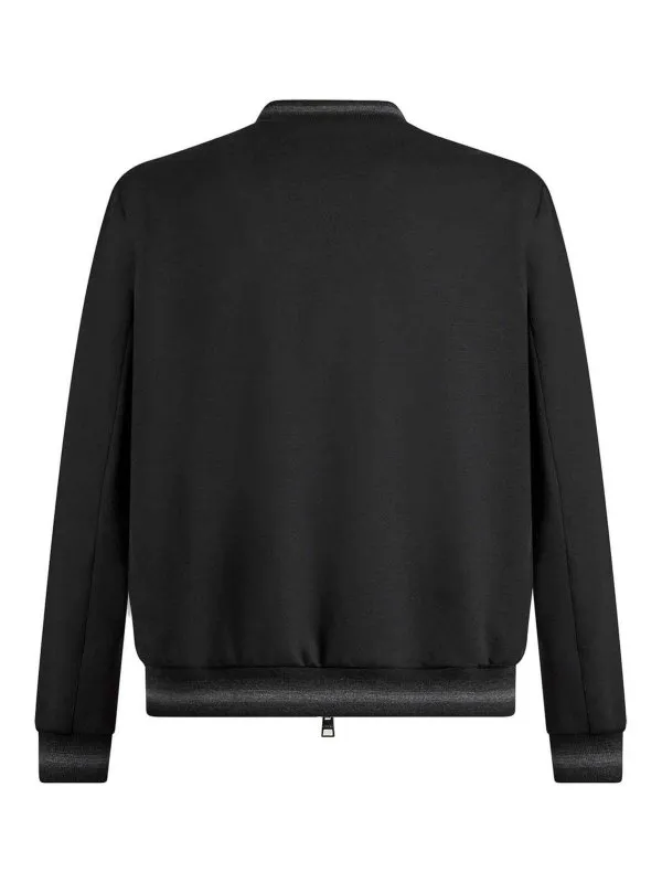 ETRO CHAQUETA BOMBER  NEGRO
