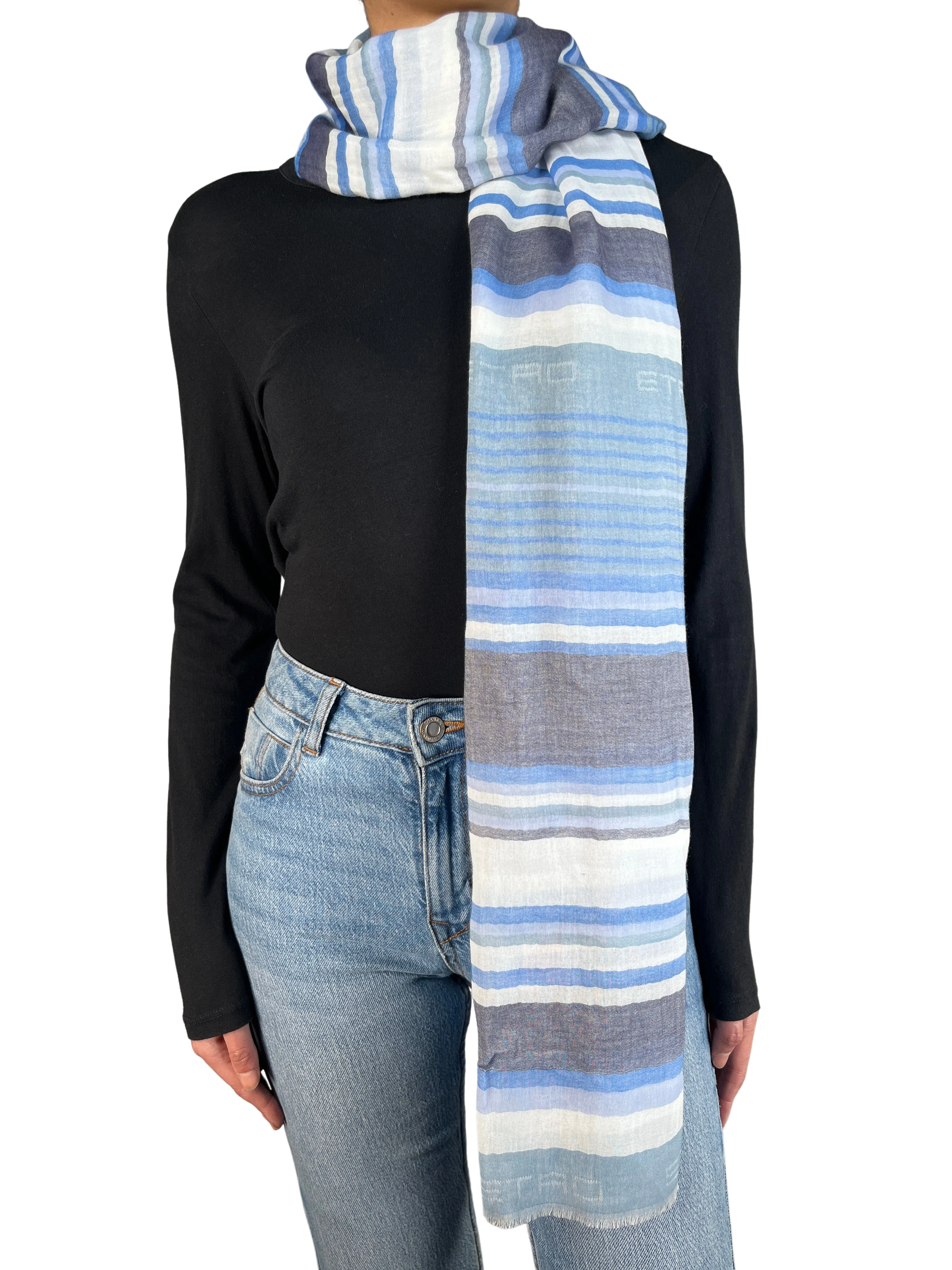 ETRO Pashmina Rayas