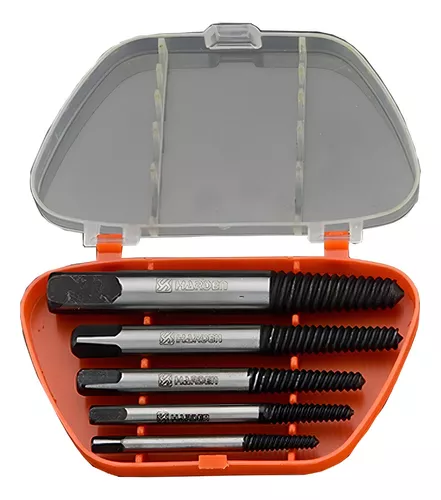 Extractor De Tornillos Cortados Rosca Izquierda Harden Juego