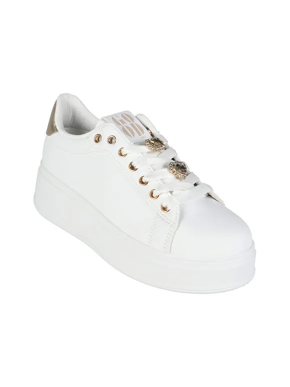 Fashion&Bella Deportivas joya de mujer con plataforma.