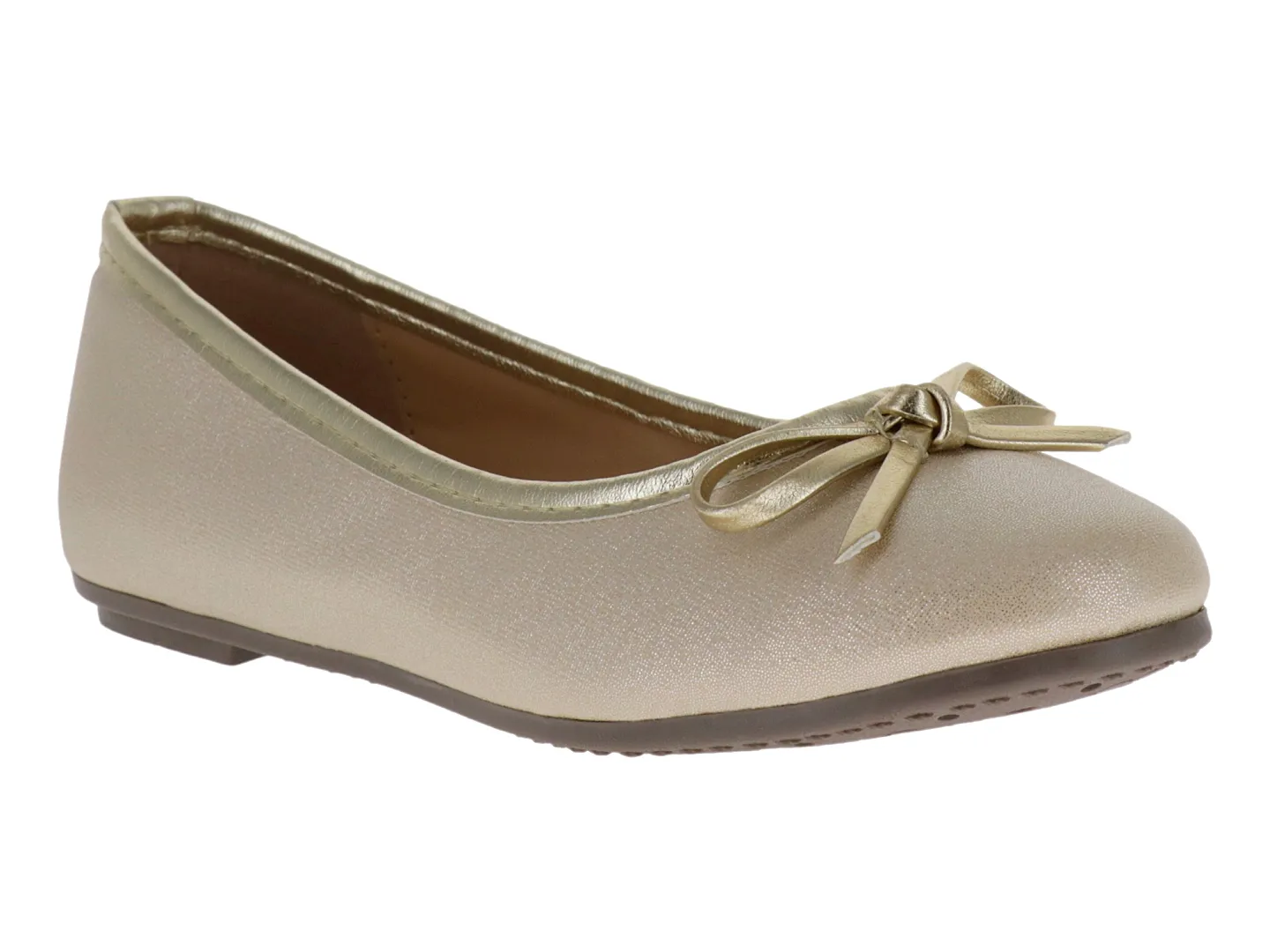 Flats Fm Kids Salma  Dorado Para Niña