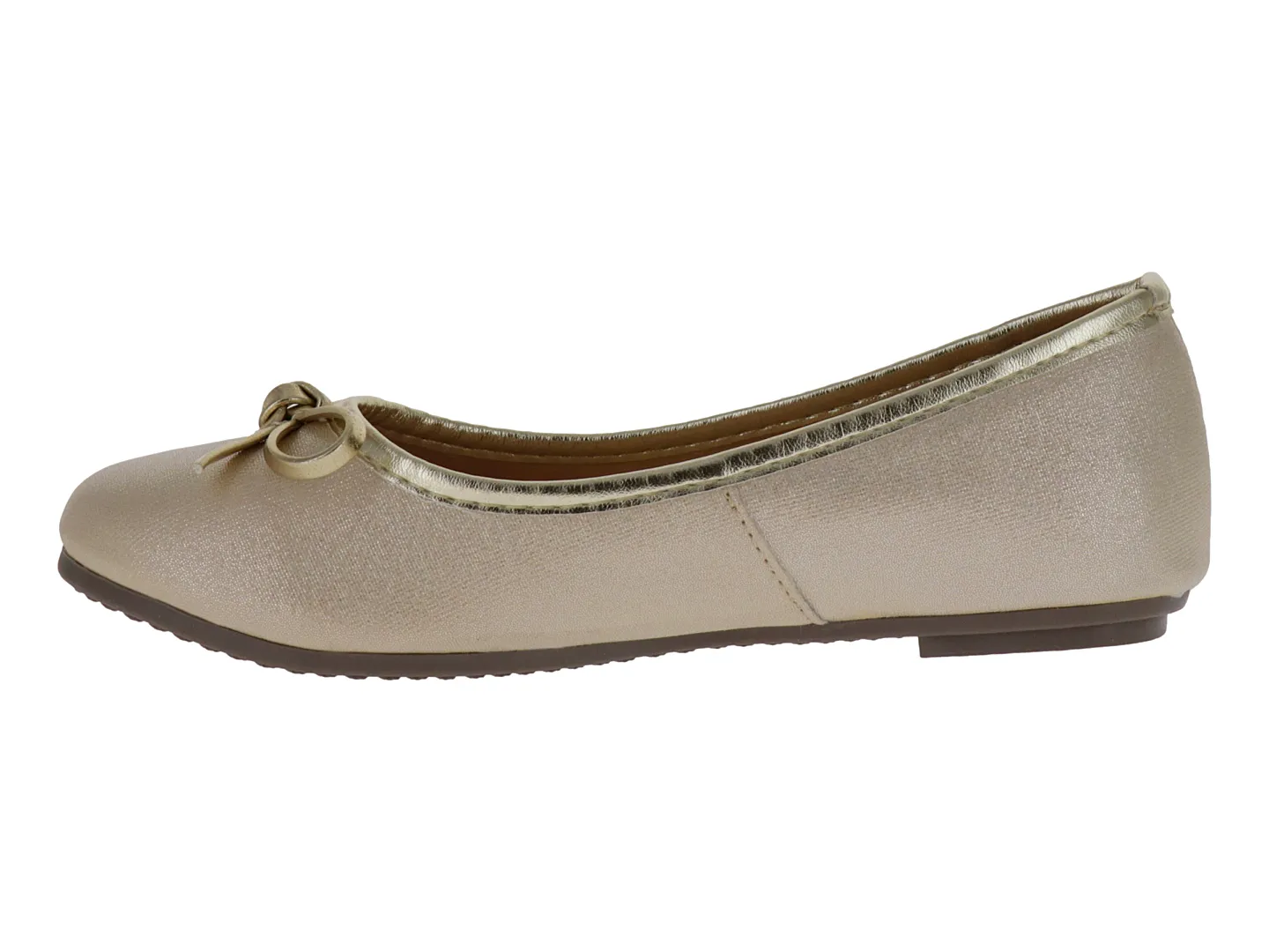 Flats Fm Kids Salma  Dorado Para Niña
