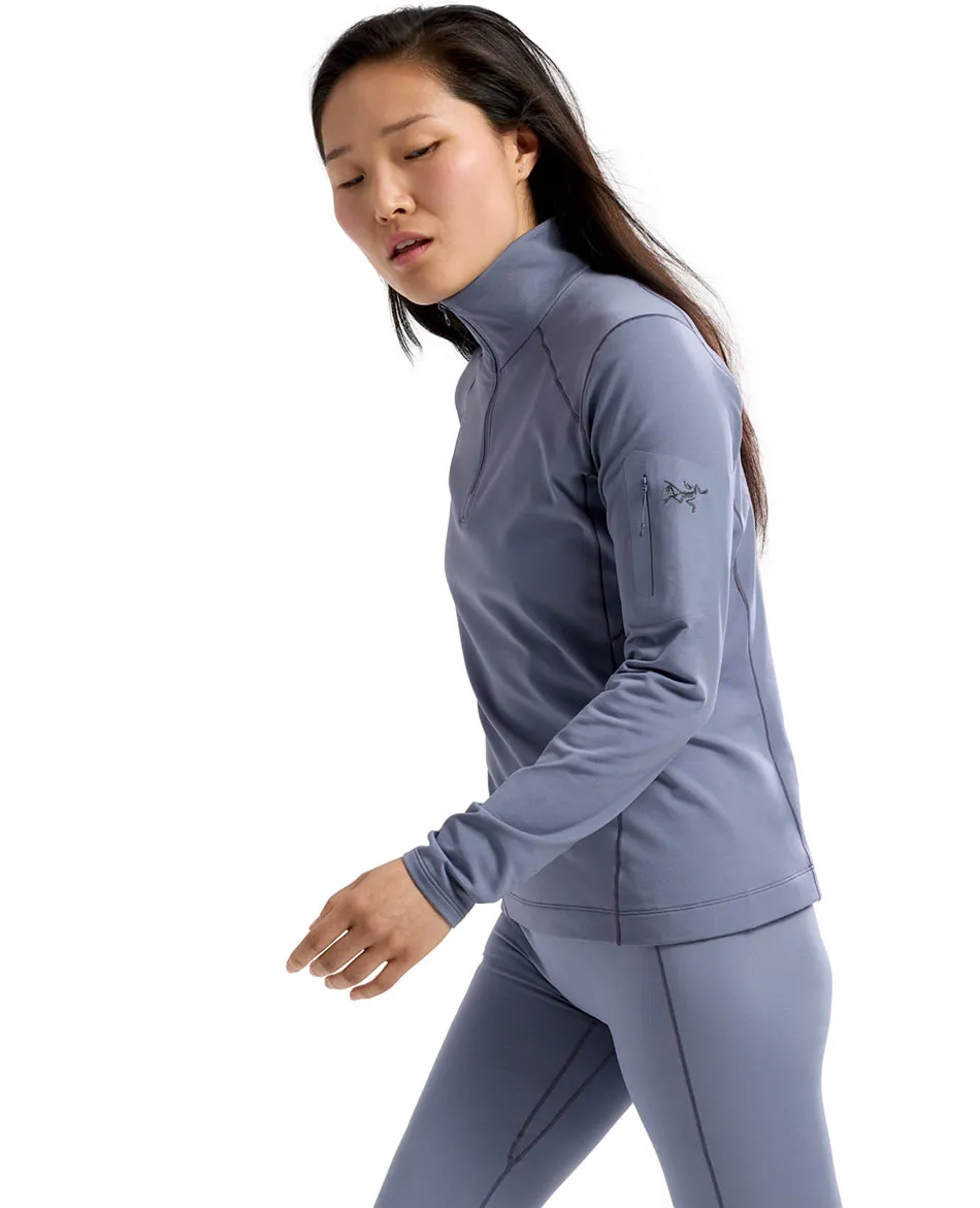 FORRO POLAR ELASTICO ARCTERYX  RHO AR ZIP NECK