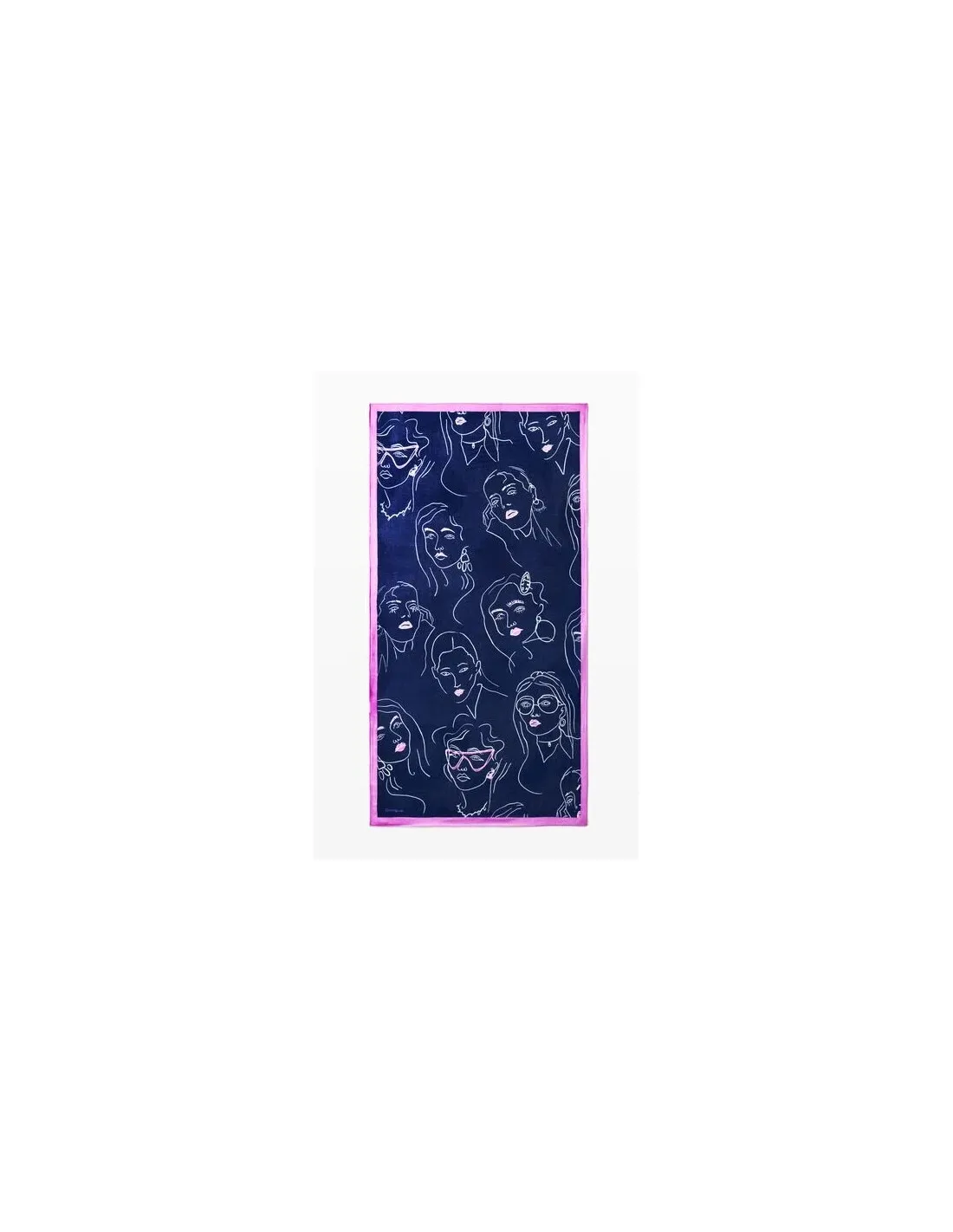 Foulard Face It rectangular de Desigual