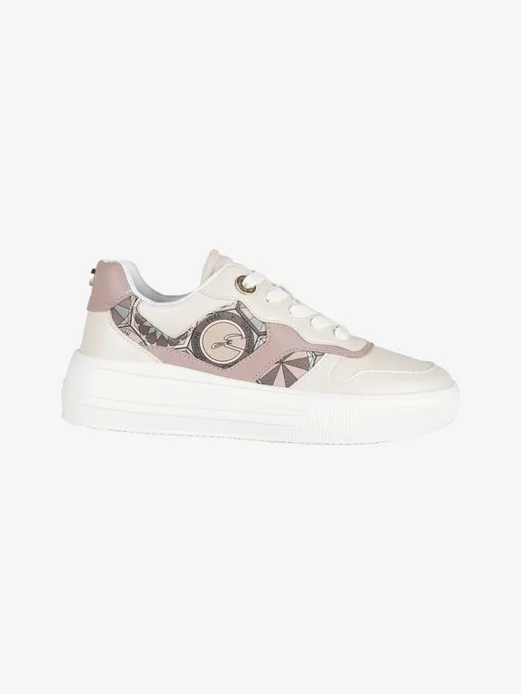 Gattinoni Deportivas de mujer con cordones y plataforma