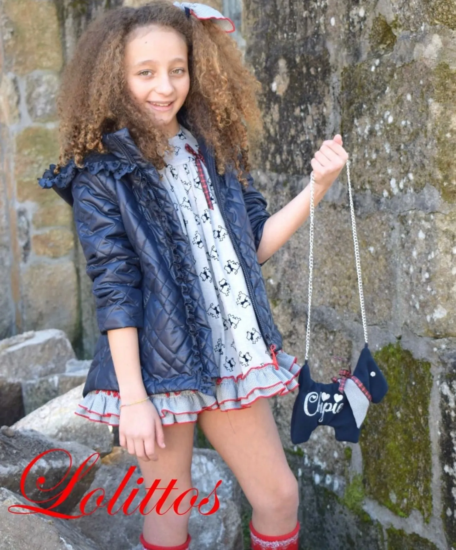 Girl's coat from lolittos Chipie collection