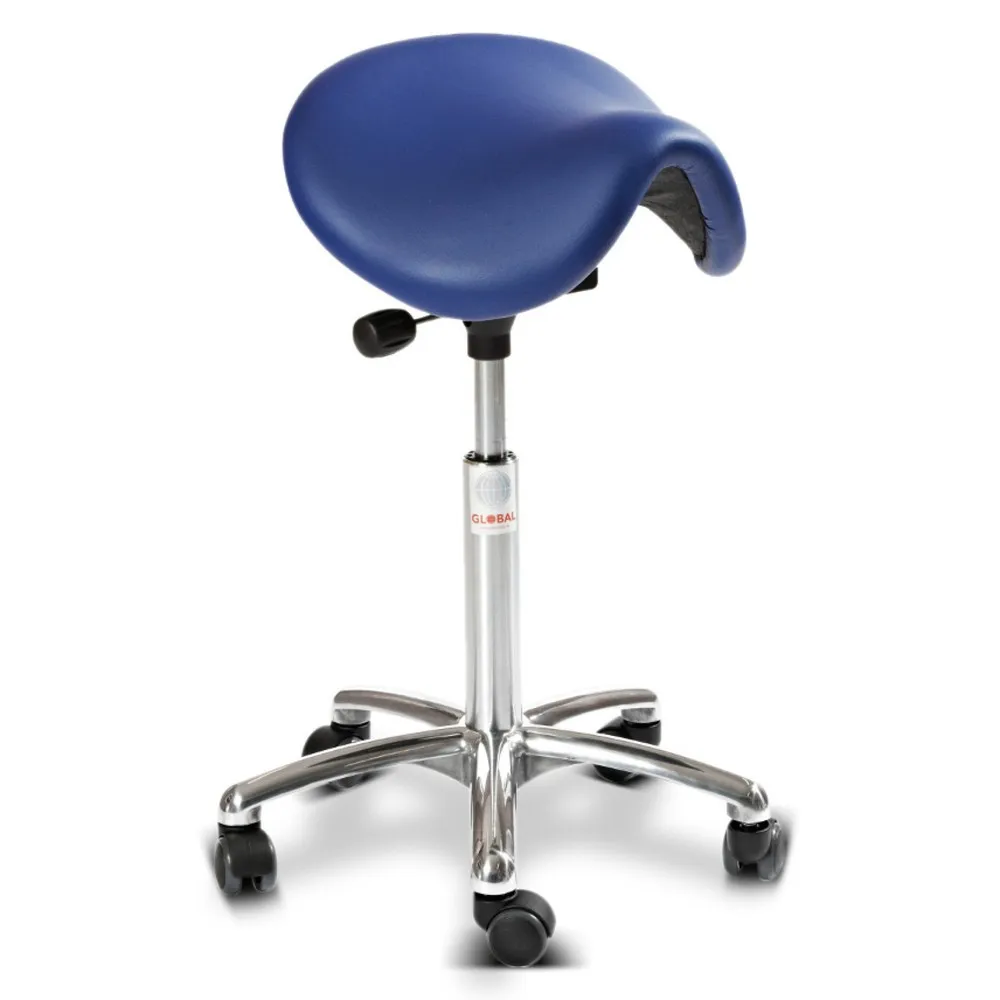 GLOBAL STOLE A/S DALTON  TABURETE PARA SILLA DE MONTAR, COLOR AZUL