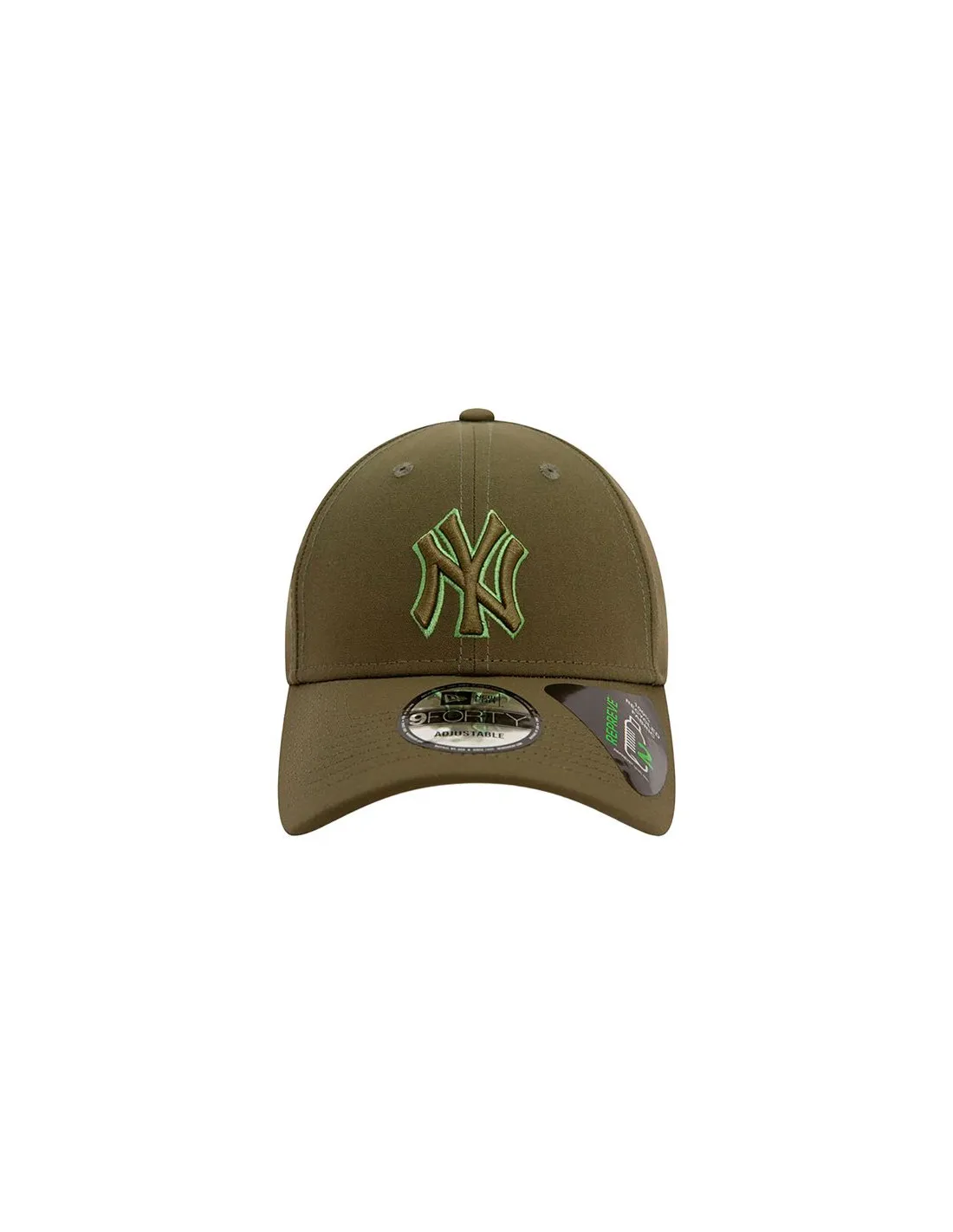 Gorra New Era New York Yankees Outline Repreve® 9FORTY Verde