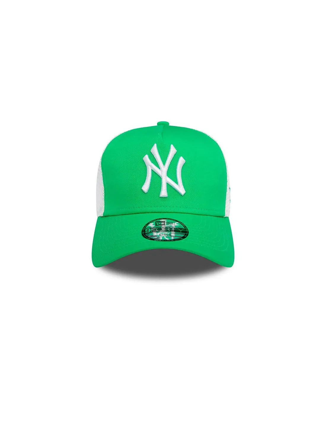 GORRA NEW ERA NEW YORK YANKEES YOUTH LEAGUE AFRAME TRUCKER INFANTIL VERDE