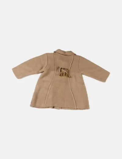 GRANLEI Abrigo beige punto