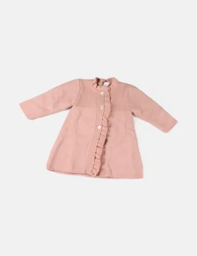 GRANLEI Abrigo rosa punto