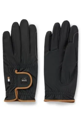 Guantes de equitación en piel sintética