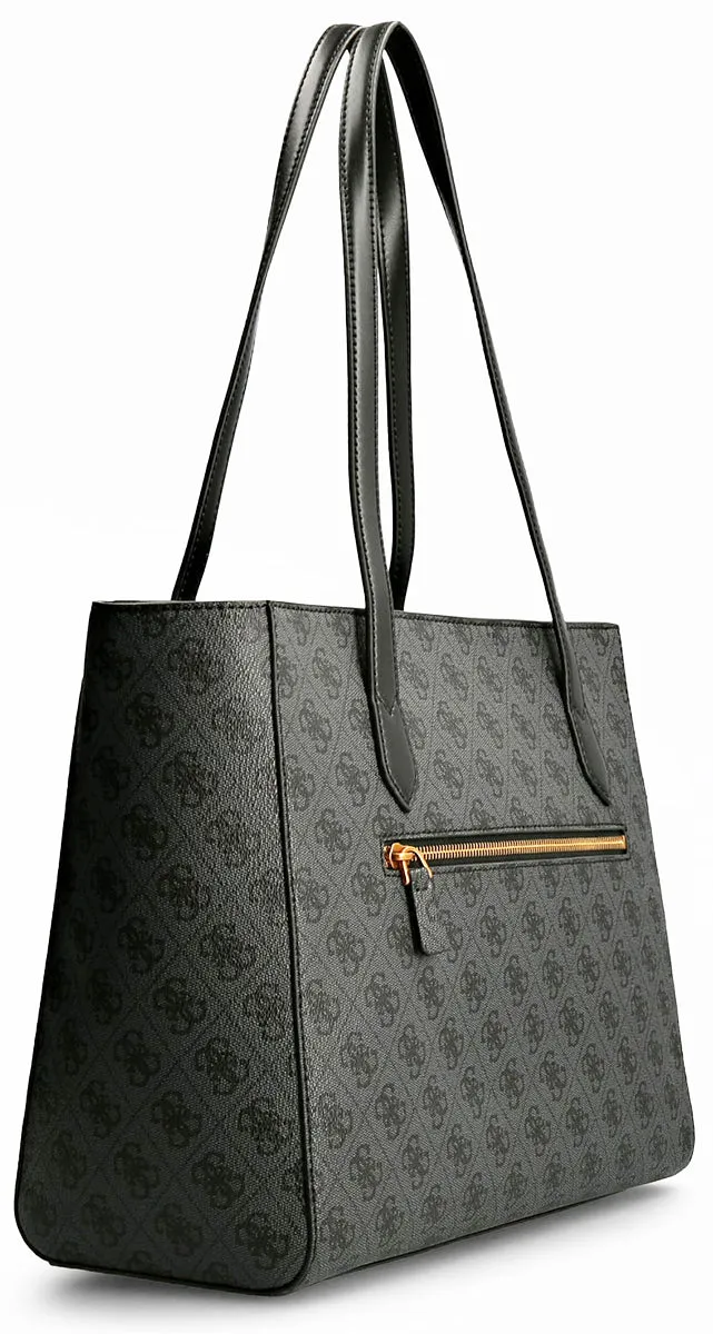 Guess Rossana Society Bolso de piel sintética con logo 4G para mujer en lattee