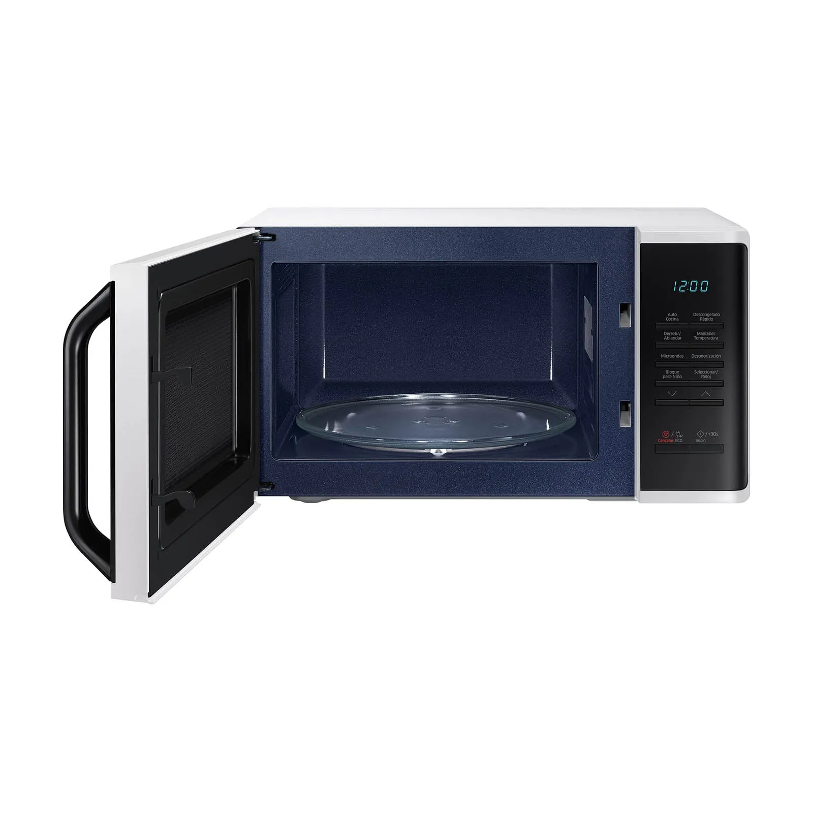 HORNO DE MICROONDAS 0.8 PIES CúBICOS SAMSUNG MS23K3513AW