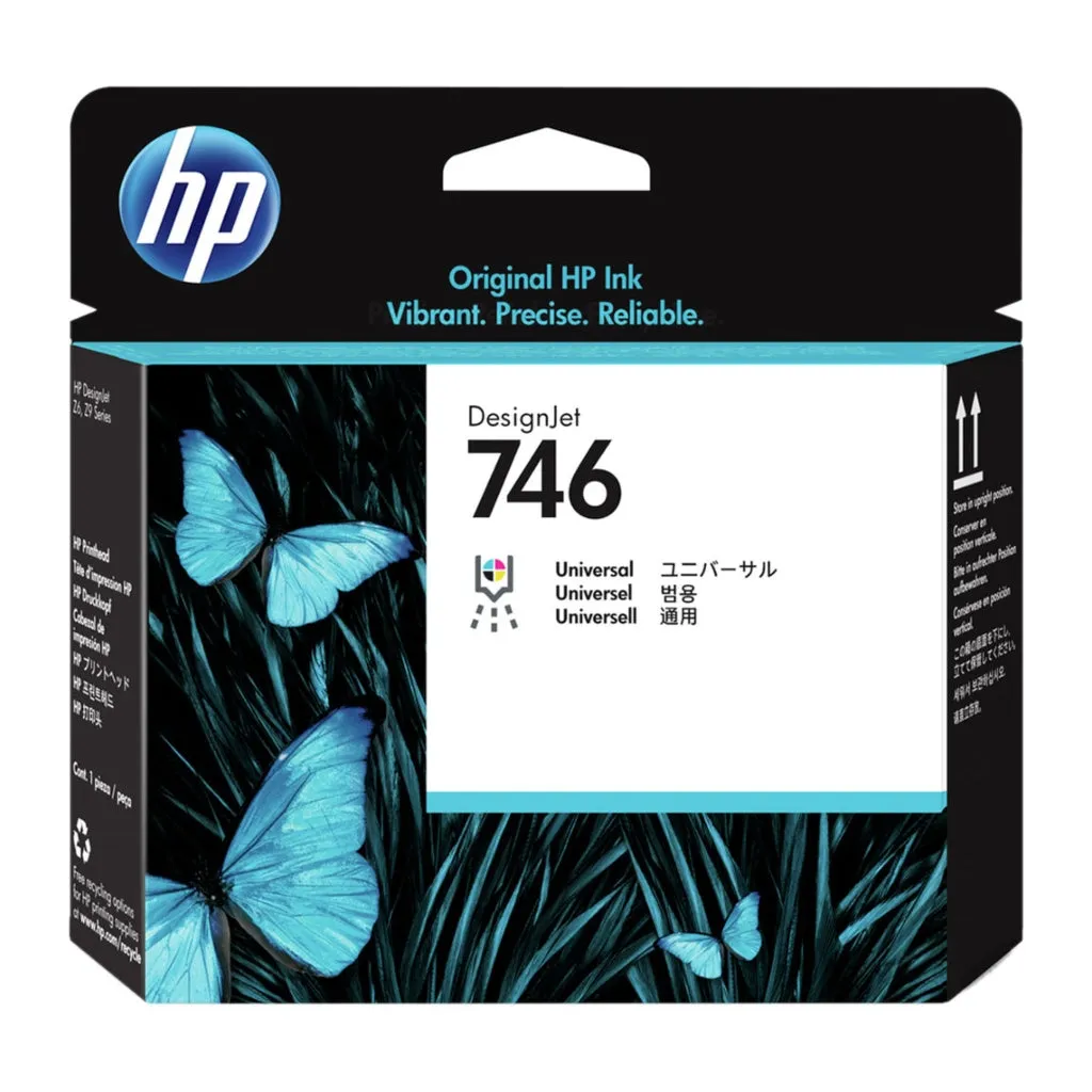 HP Cartucho de Tinta Original 746 Tricolor, P2V25A