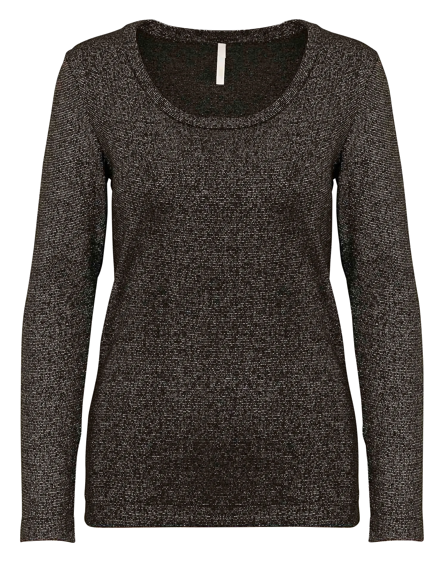 I CODE Camiseta de cuello redondo con manga 7/8 en negro