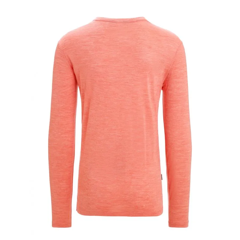 ICEBREAKER Sphere II Tee manga larga (Vibrant Earth Heather) Hombre