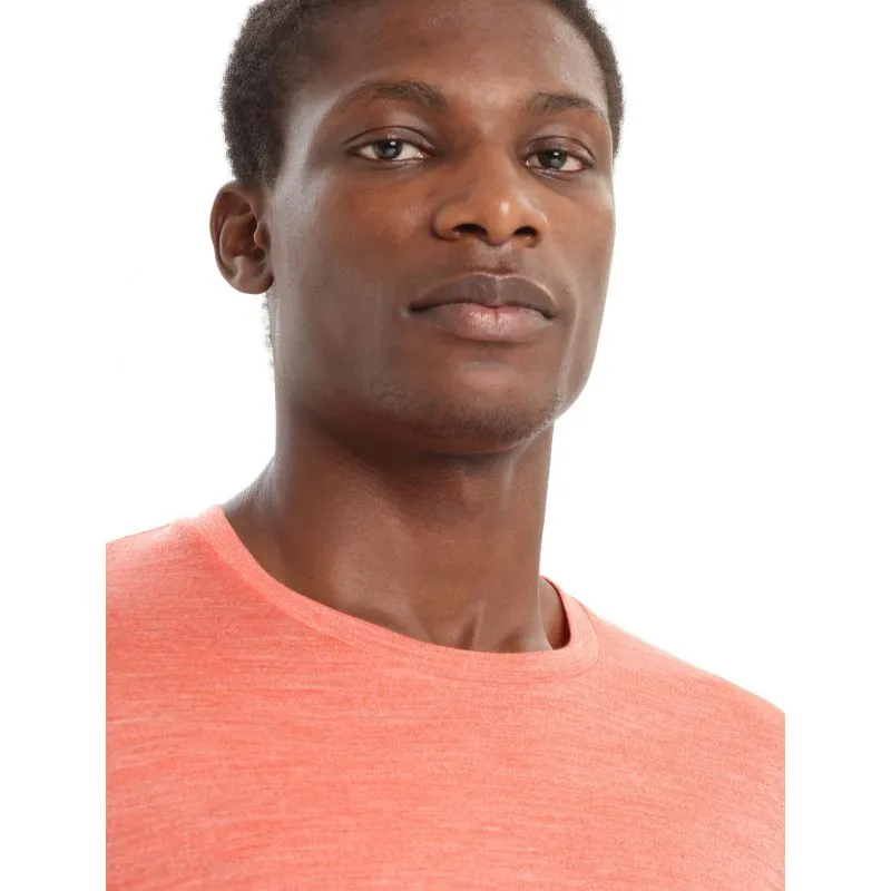 ICEBREAKER Sphere II Tee manga larga (Vibrant Earth Heather) Hombre