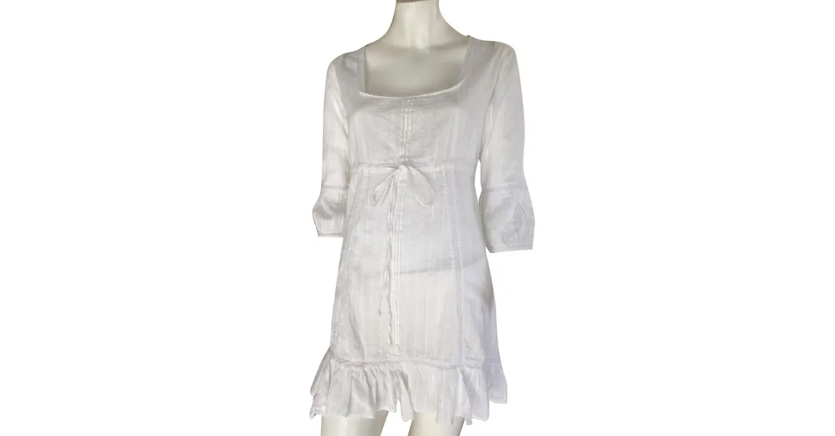Ichi Vestido Blanco 