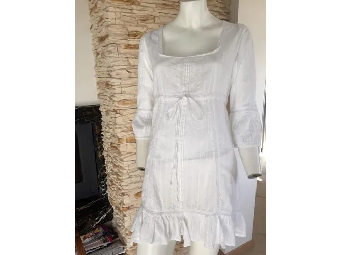Ichi Vestido Blanco 