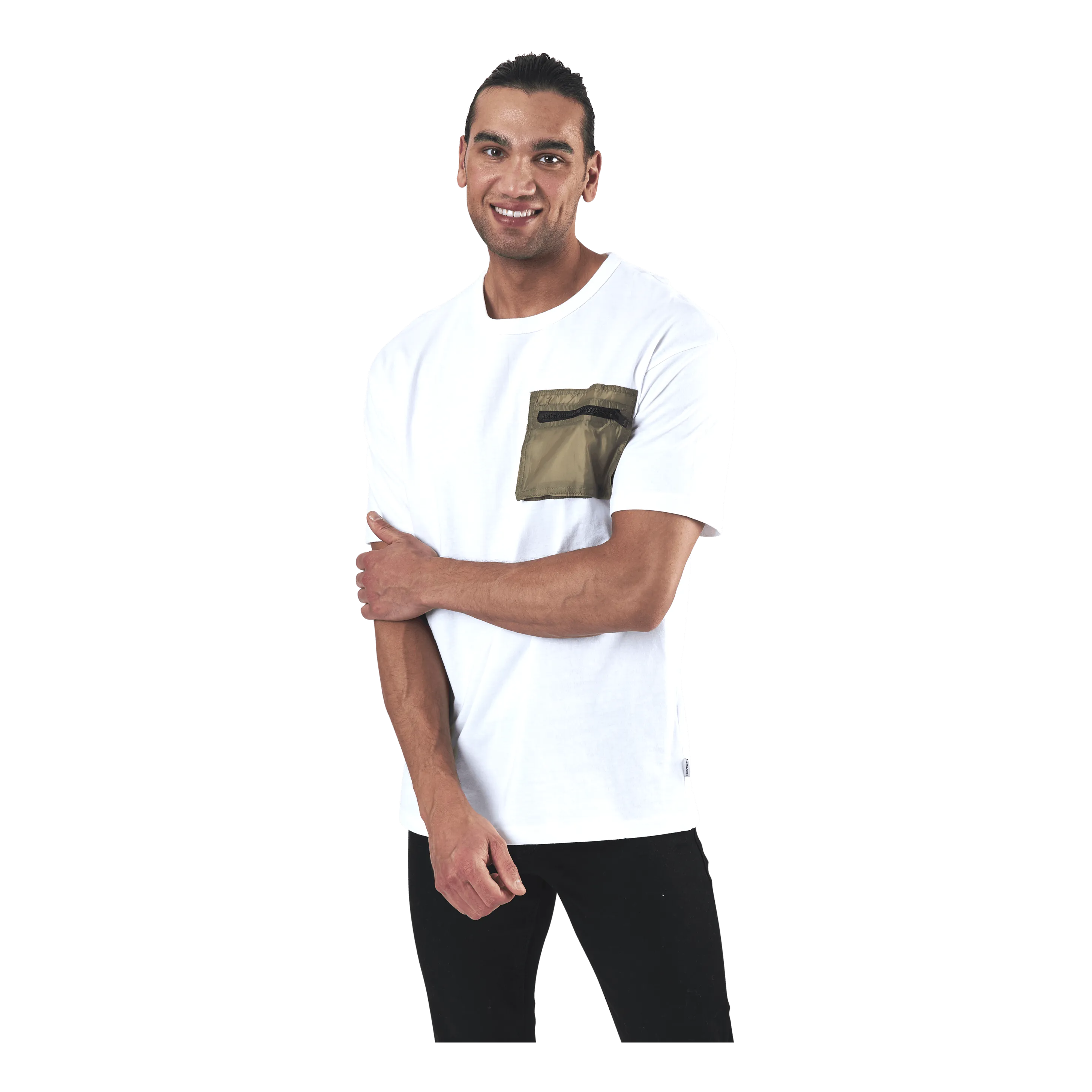Jack & Jones Bright Tee Ss Crew Neck White