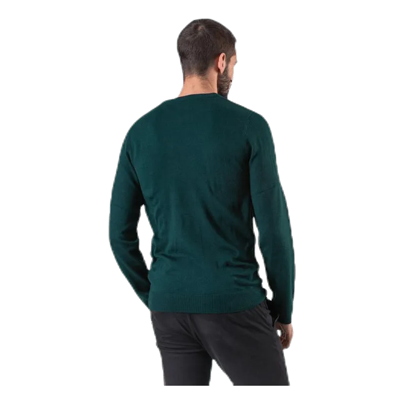 Jack & Jones Crumble Knit Crew Neck Blue