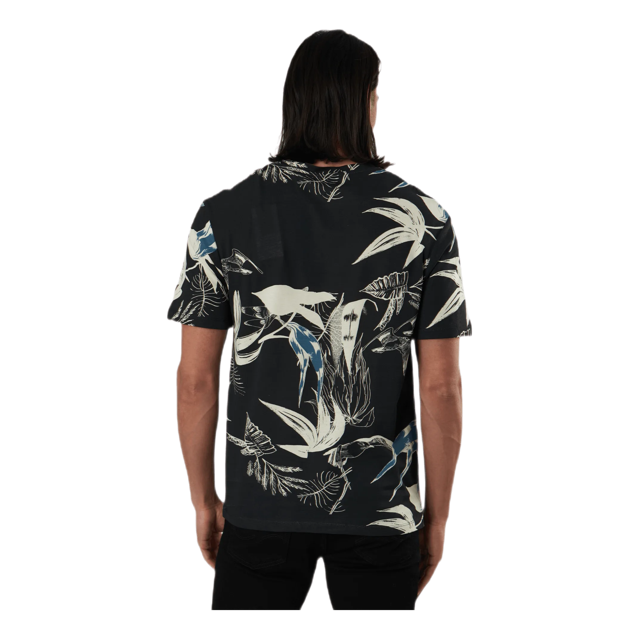 Jack & Jones Monet Tee Ss Crew Neck Black