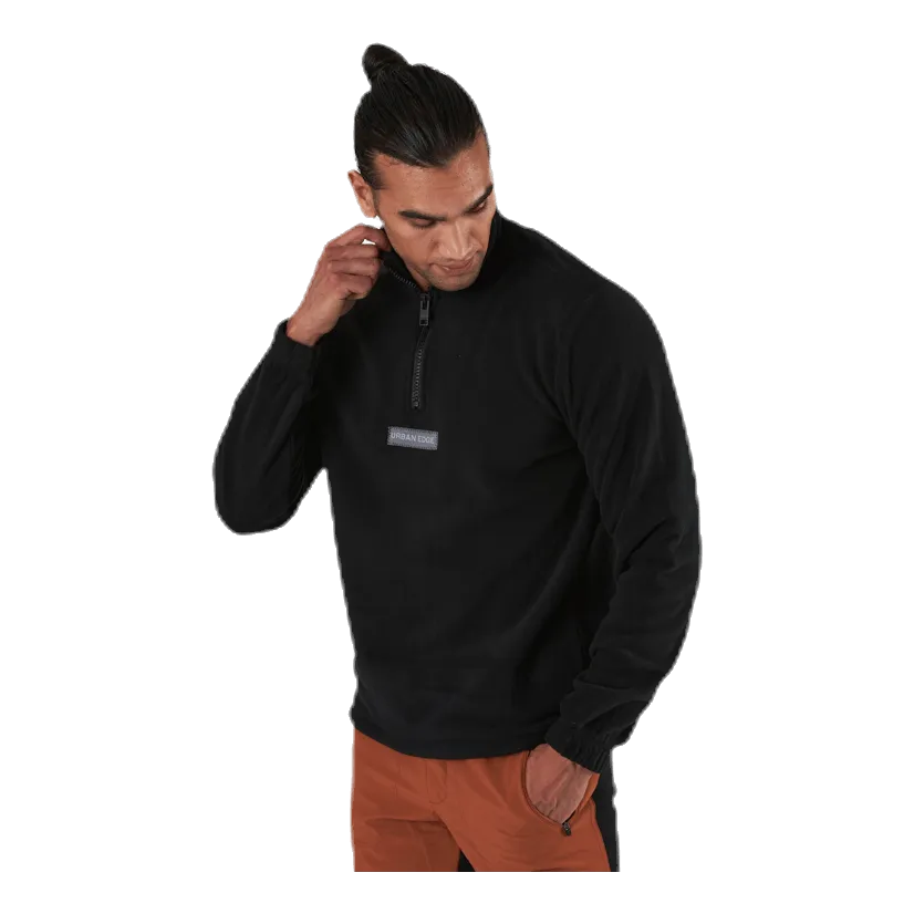 Jack & Jones Polars Sweat Half Zip Black