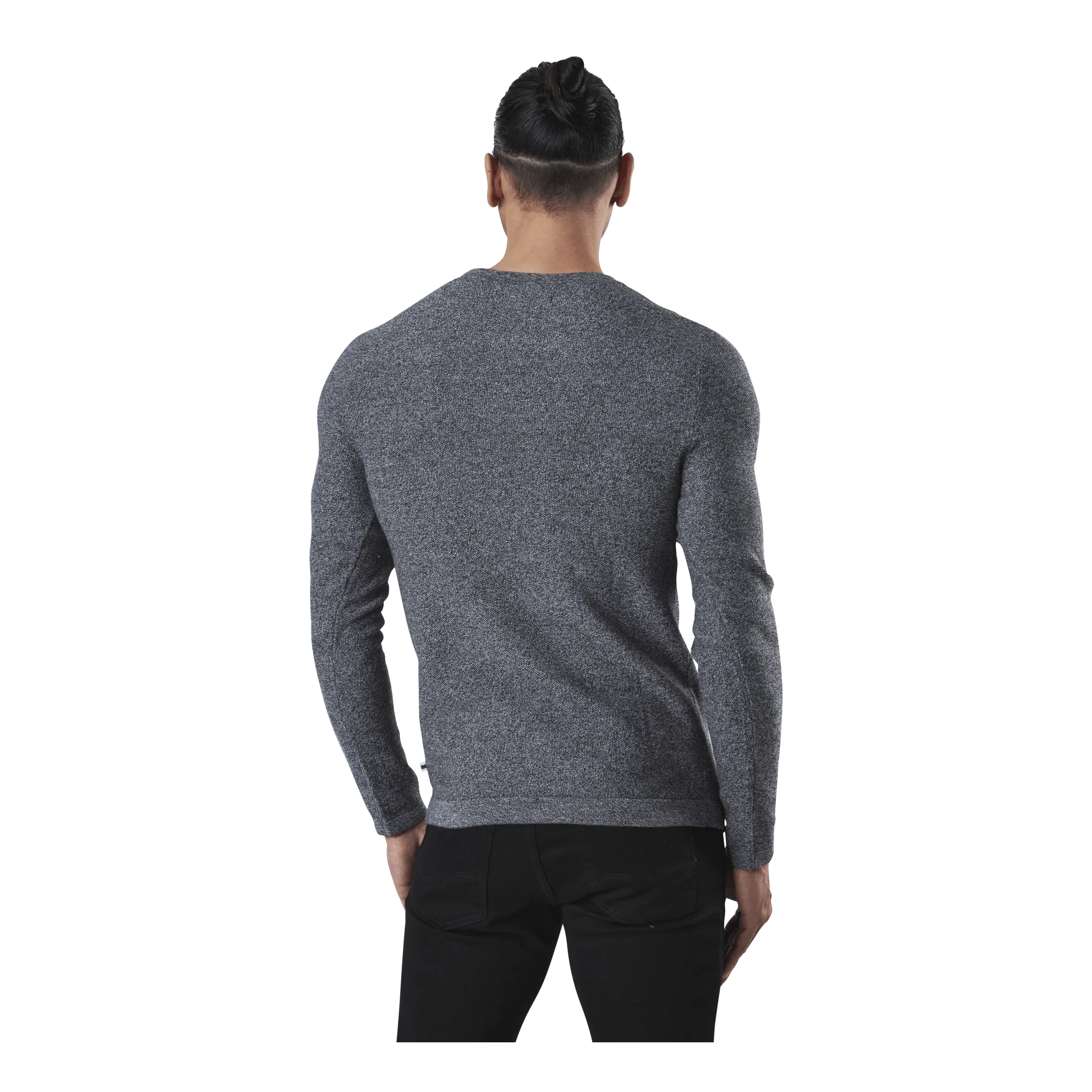 Jack & Jones Rob Knit Crew Neck Black