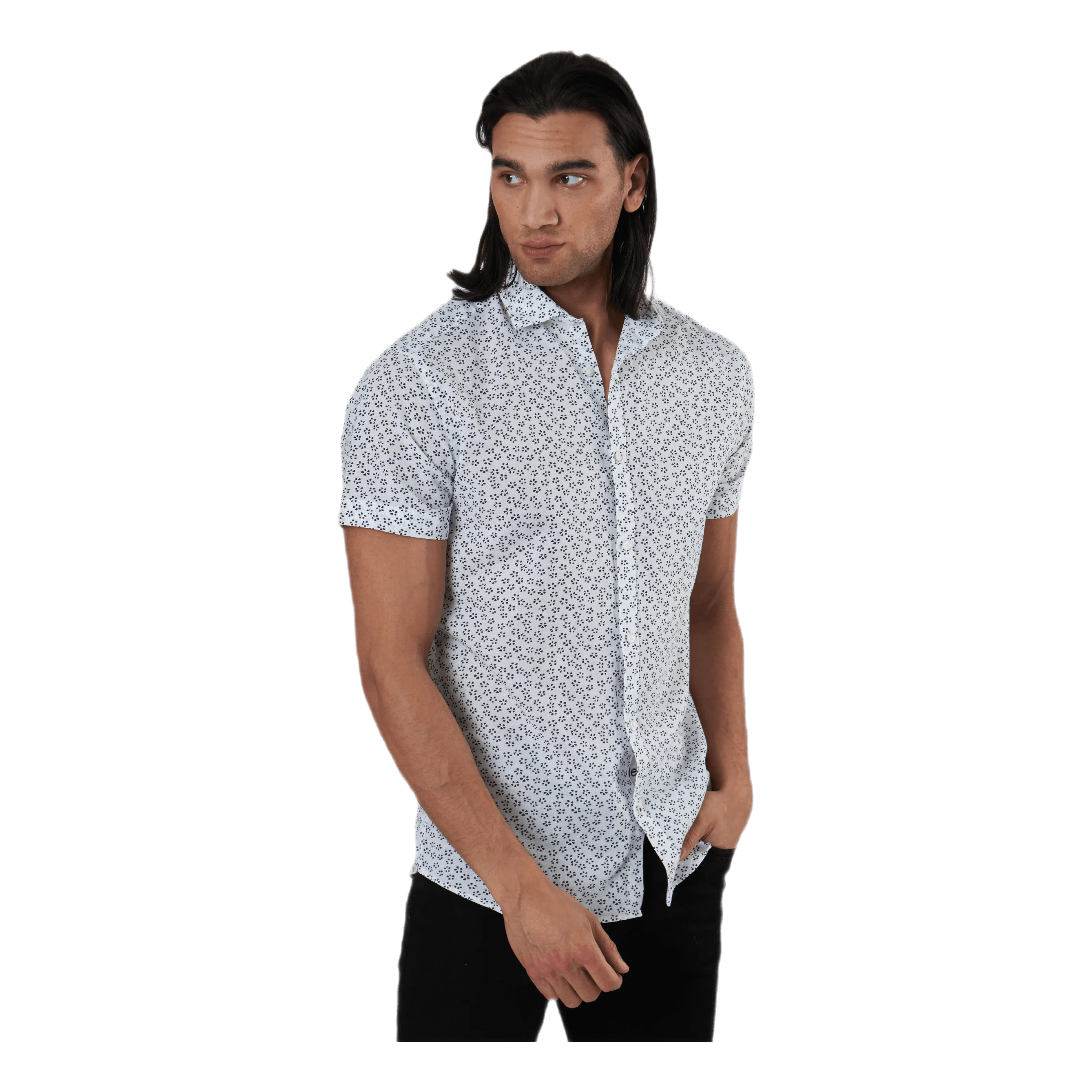 Jack & Jones Summer Blackpool Shirt S/S White