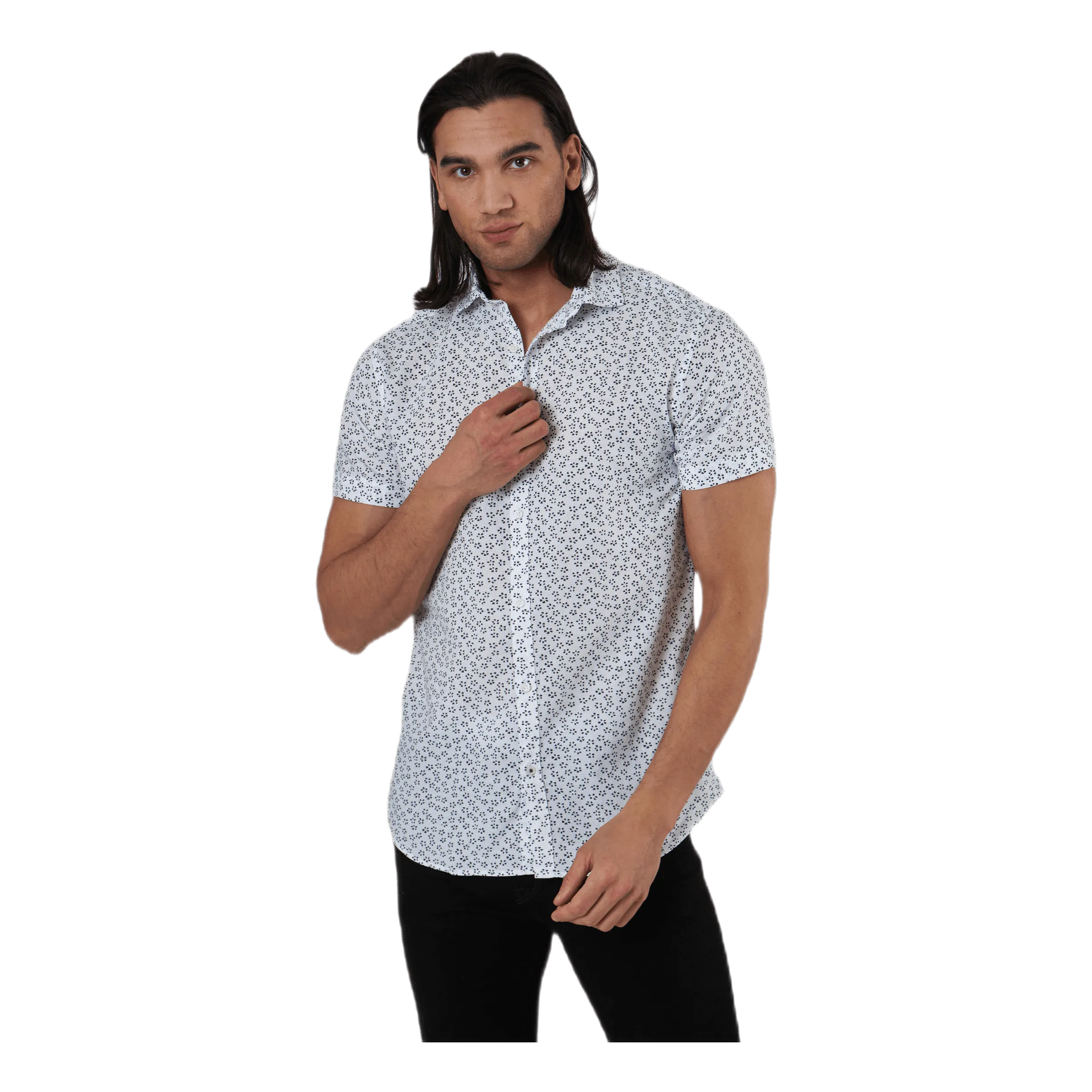 Jack & Jones Summer Blackpool Shirt S/S White