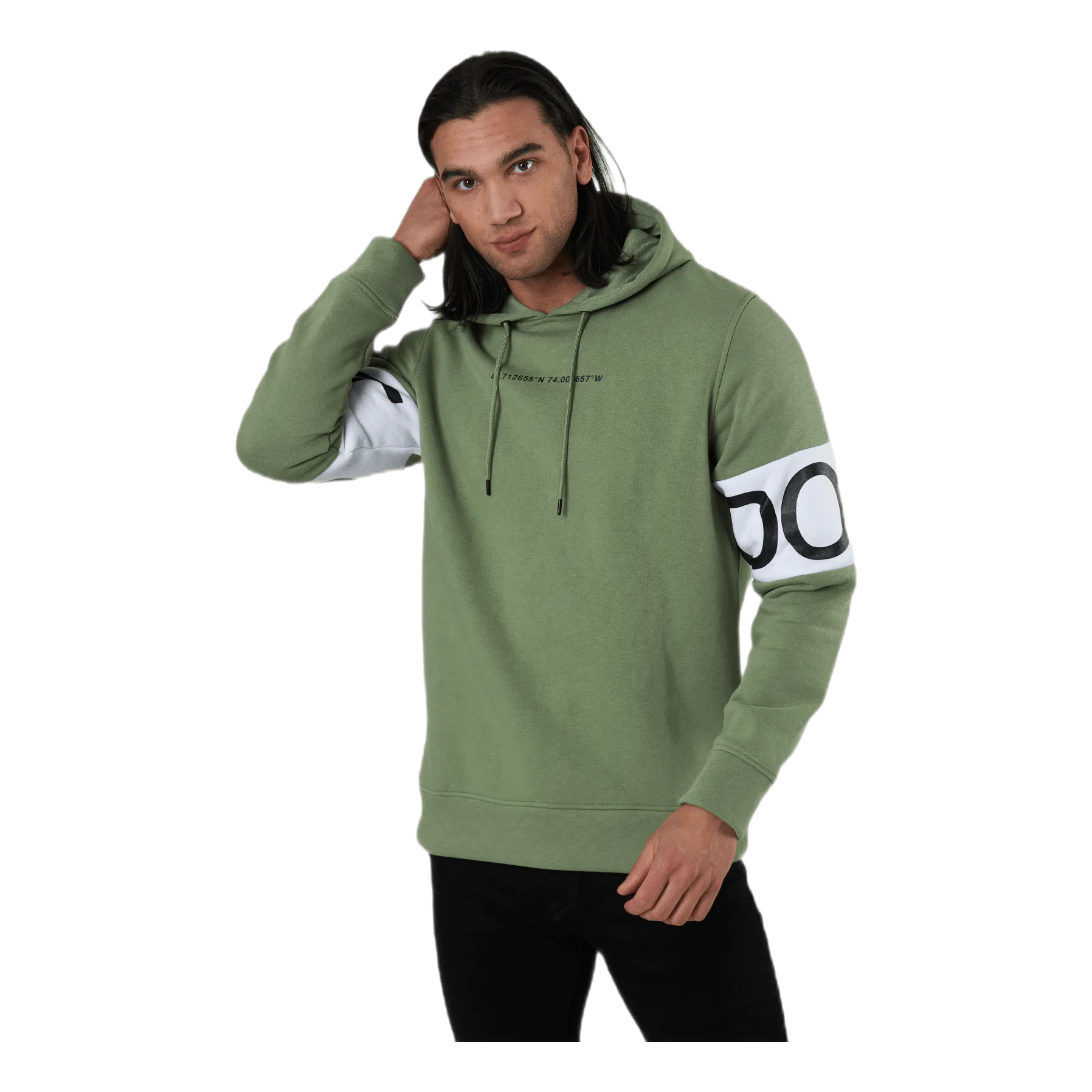 Jack & Jones Victorious Sweat Hood Green