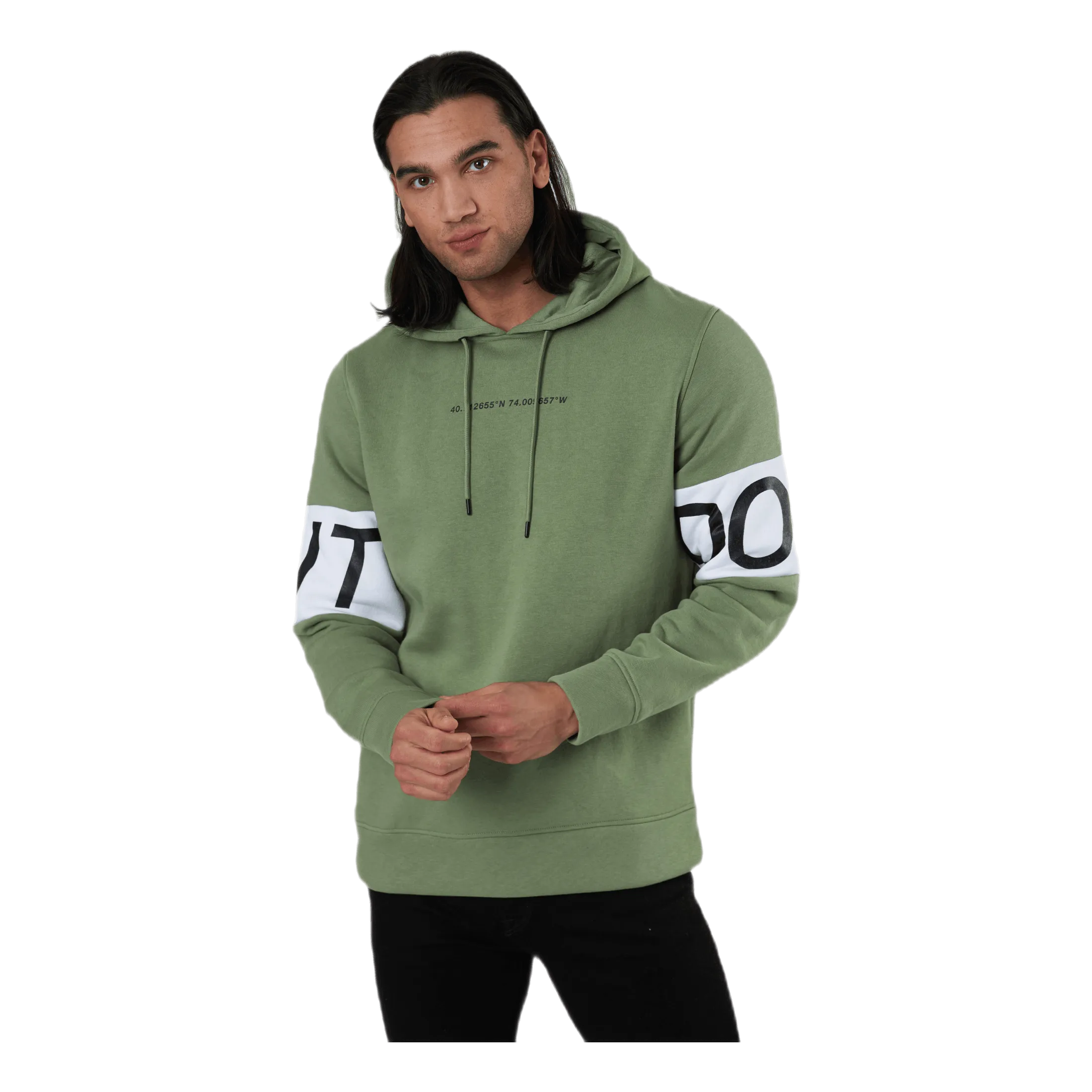 Jack & Jones Victorious Sweat Hood Green