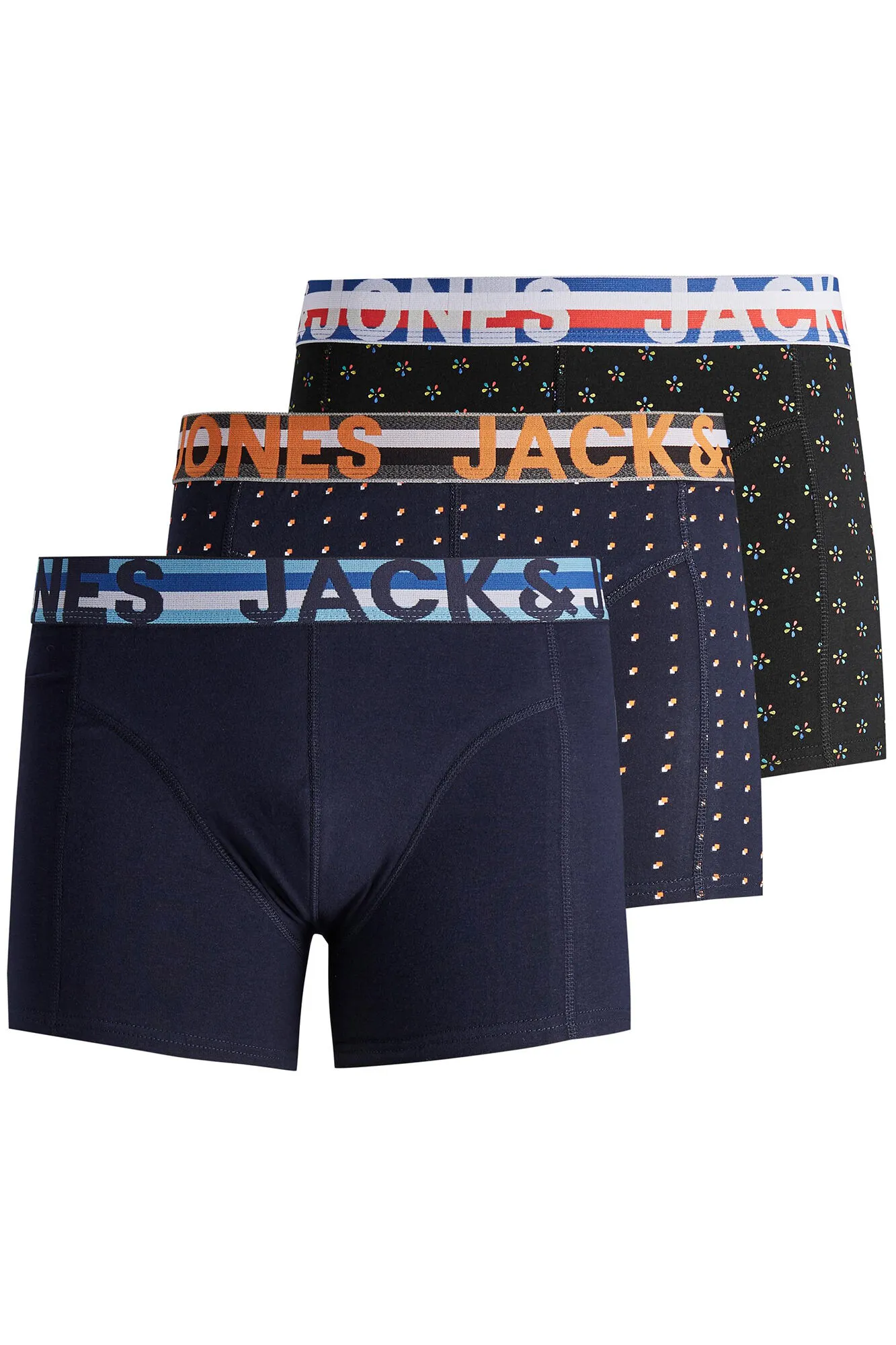 Jack & Jones Pack de 3 bóxers básicos