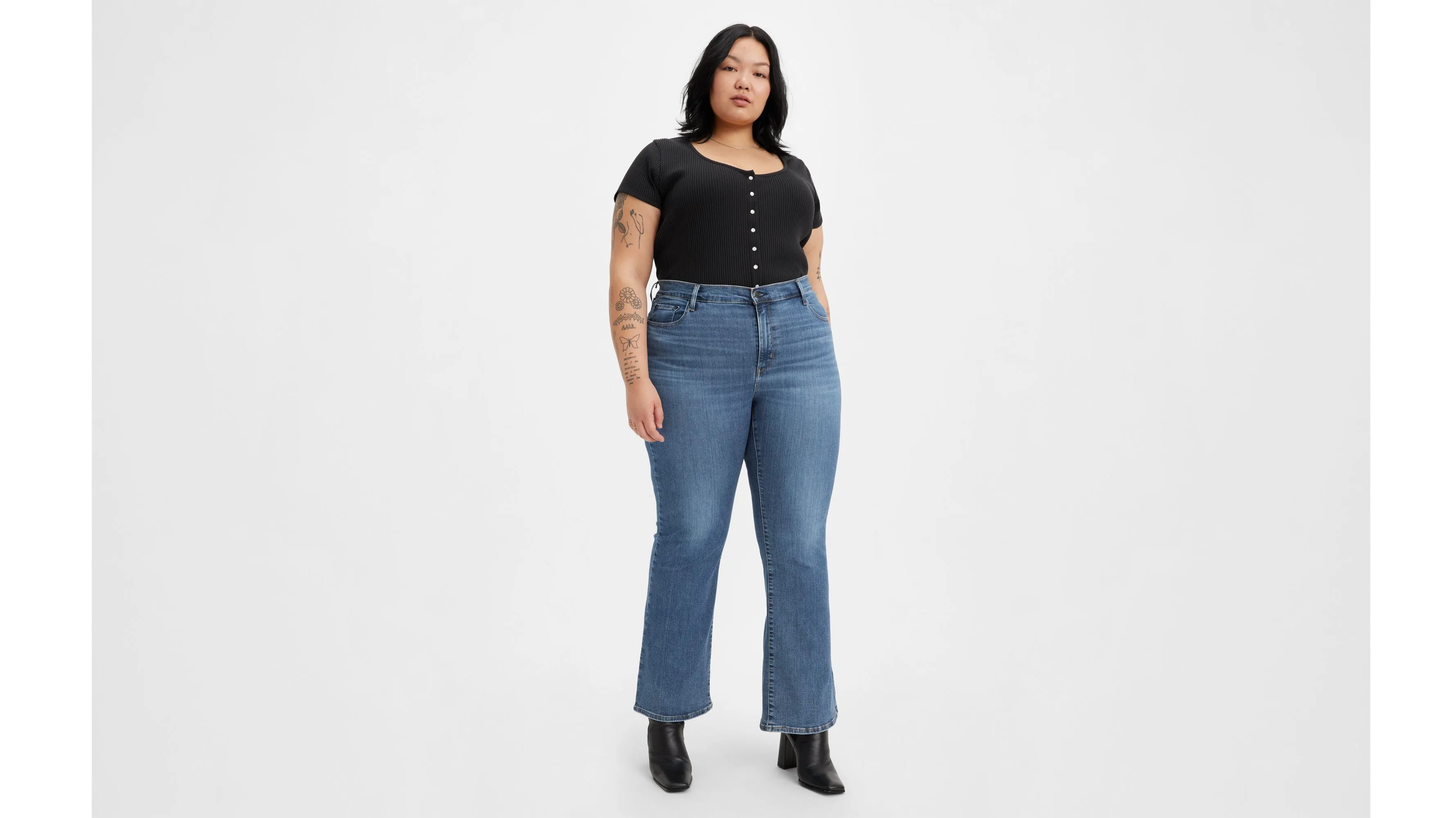 Jeans Acampanados De Tiro Alto 726™ (talla Grande)