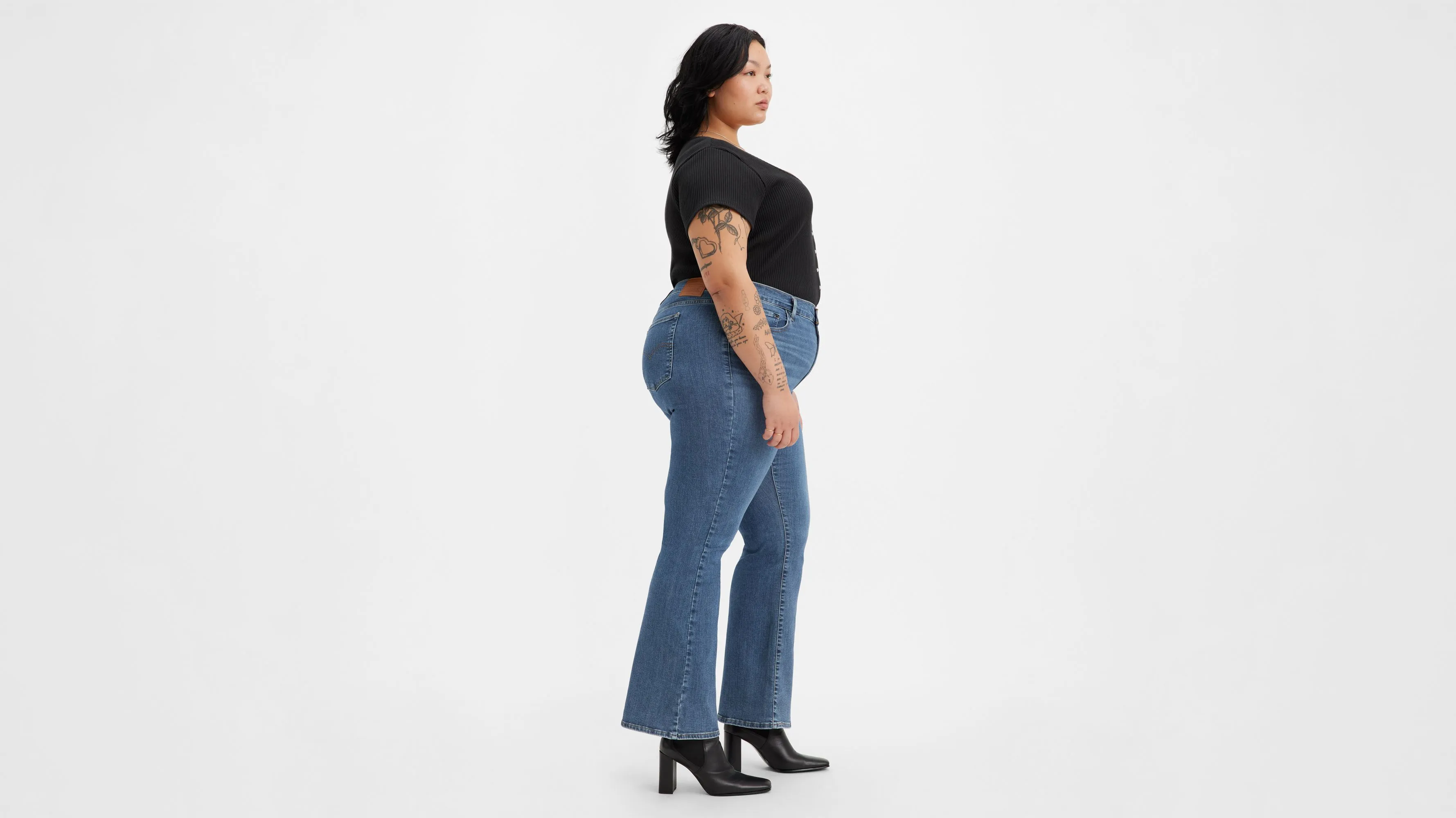 Jeans Acampanados De Tiro Alto 726™ (talla Grande)