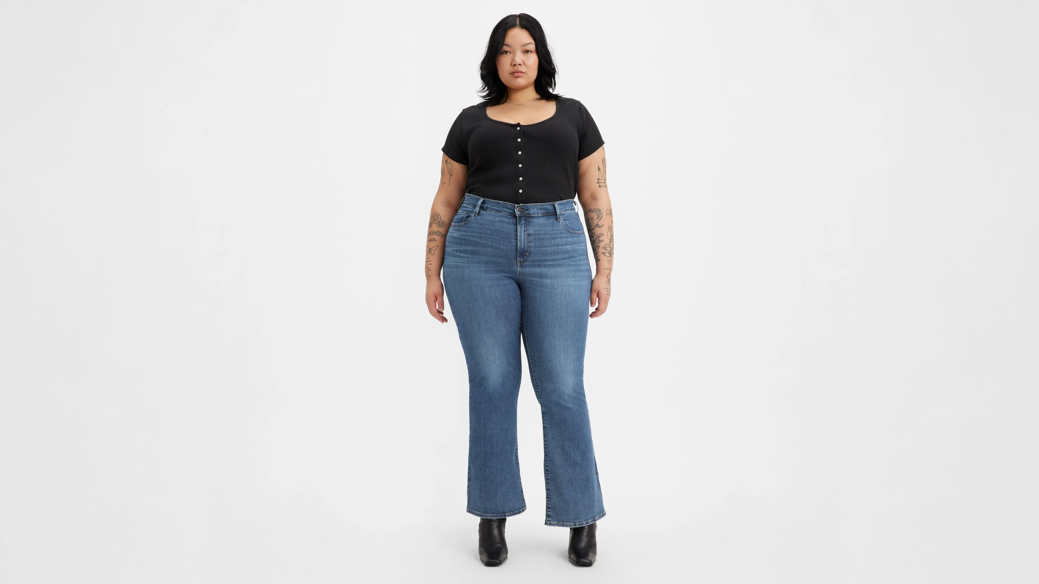 Jeans Acampanados De Tiro Alto 726™ (talla Grande)