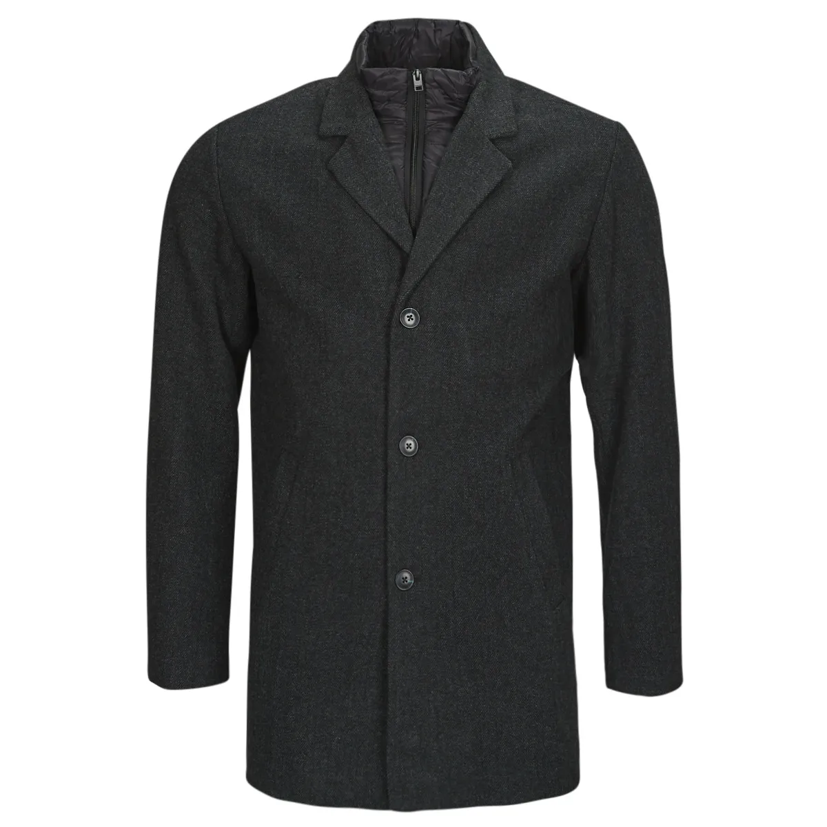 JJZAC INSERT WOOL COAT